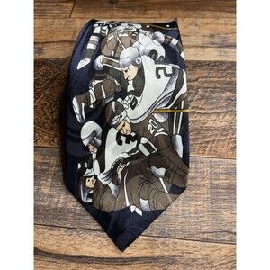 Ice Hockey Necktie Tie – Men’s Sports Fan Souvenir Gift Apparel
